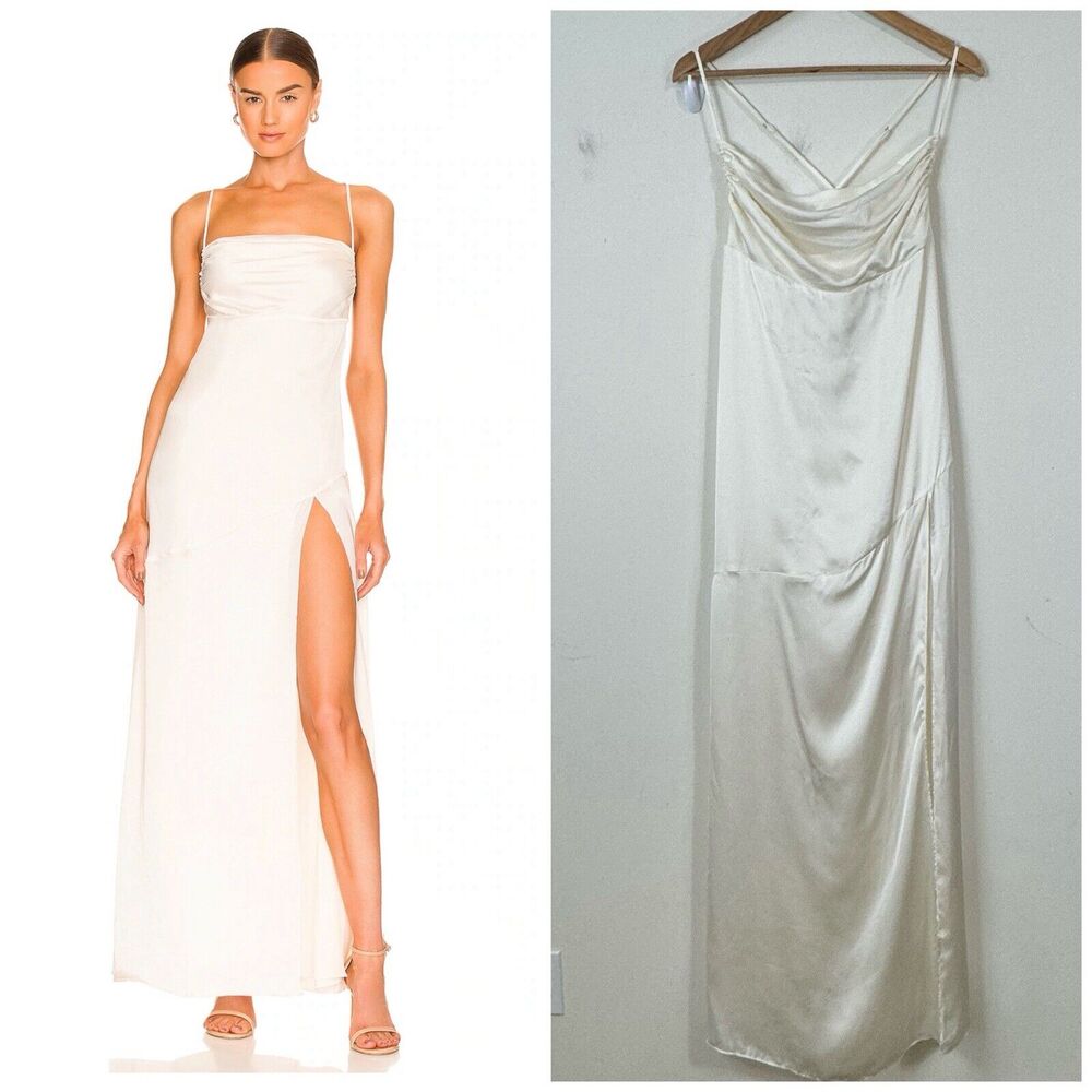 Tularosa Bernadette Maxi Gown Dress Size XL Ivory Wedding Formal